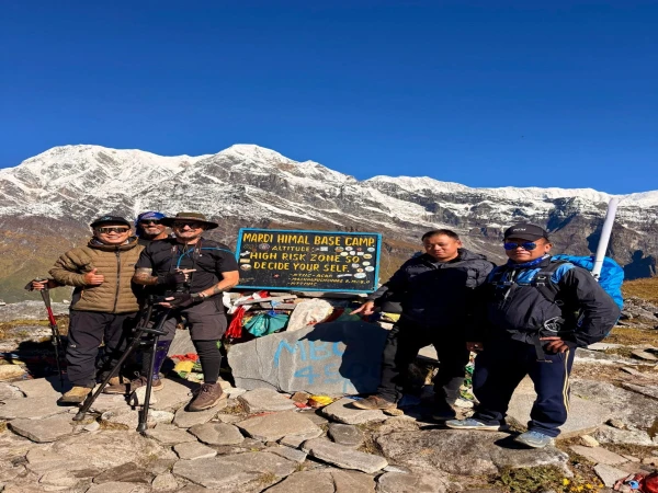 Primer trek au Népal