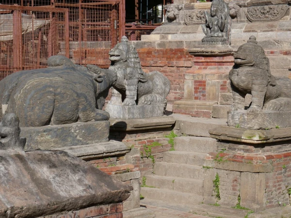 Bhimsen Temple's Statues